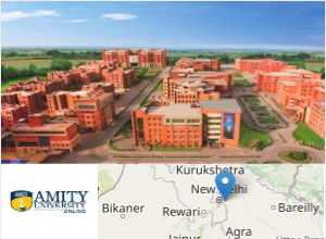 Image of Amity University Online, Noida college campus