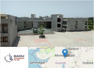Image of Dr. Babasaheb Ambedkar Open University (BAOU) college campus