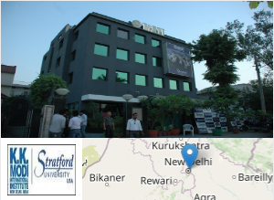 Image of K.K. Modi International Institute college campus