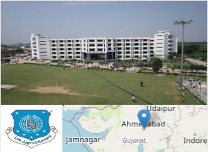 Image of LJ Institute of Sports and Event Management college campus