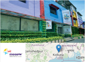Image of Moople Institute of Animation and Design, Barasat college campus