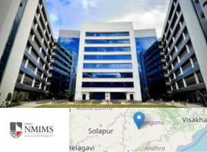 Image of NMIMS, Hyderabad college campus Image of NMIMS, Hyderabad college campus