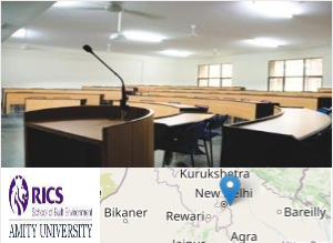 Image of RICS School of Built Environment, Amity University, Noida college campus Image of RICS School of Built Environment, Amity University, Noida college campus