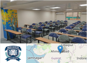 Image of Shreyarth University college campus