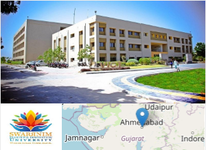 Image of Swarrnim Startup and Innovation University college campus