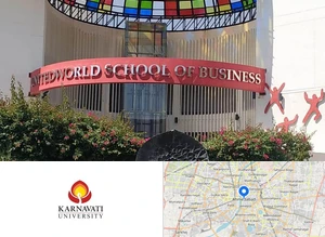 Unitedworld School of Business, Karnavati University Campus Image