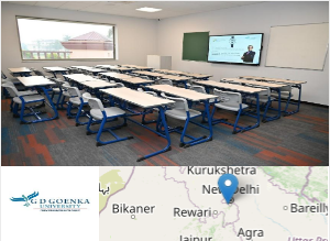 GD Goenka University Campus Image