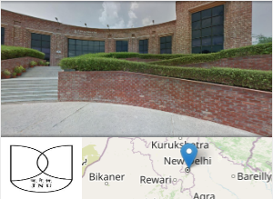 Jawaharlal Nehru University Campus Image.