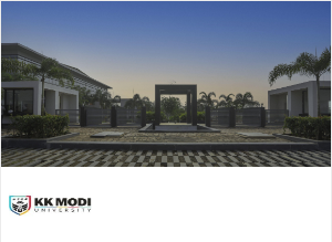 KK Modi University Campus Image