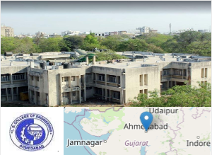 L D College of Engineering Campus Image