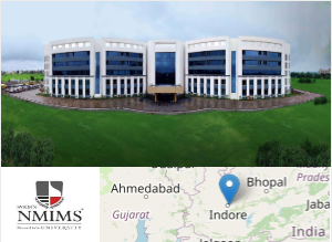 Image of NMIMS, Indore college campus Image of NMIMS, Indore college campus