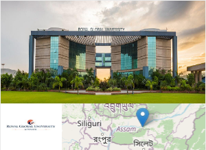 Royal Global University Campus Image.