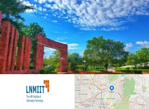 The LNM Institute of Information Technology Campus Image