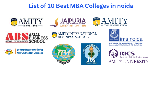 List of 10 Best MBA Colleges in Noida