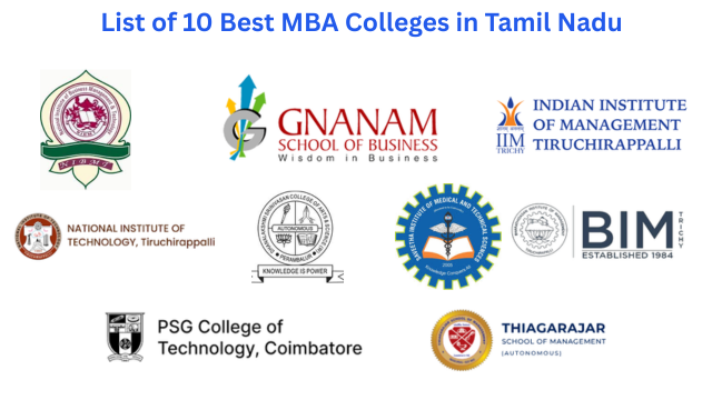 List of 10 Best MBA Colleges in Tamil Nadu List of 10 Best MBA Colleges in Tamil Nadu