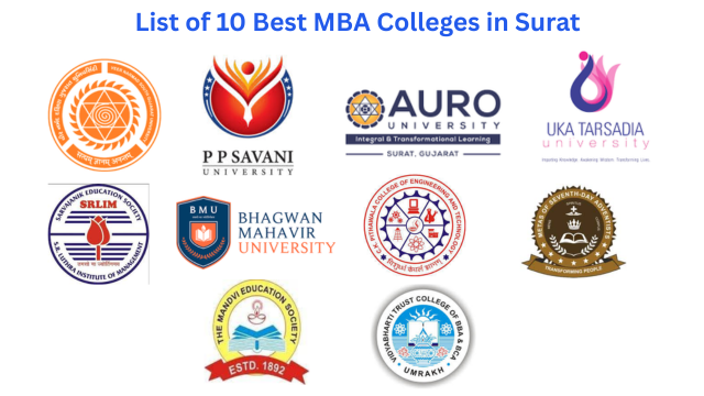 List of 10 Best MBA Colleges in Surat List of 10 Best MBA Colleges in Surat