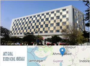 Image of Amity Global Business School, Ahmedabad college campus Image of Amity Global Business School, Ahmedabad college campus