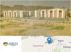Amity University, Jaipur Campus Image.