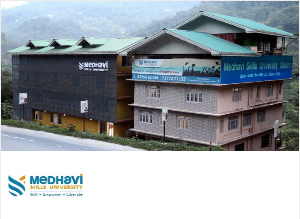 Image of Medhavi Skills University, Sikkim college campus Image of Medhavi Skills University, Sikkim college campus