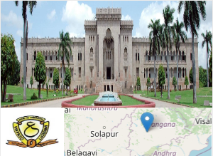 Image of Osmania University college campus Image of Osmania University college campus