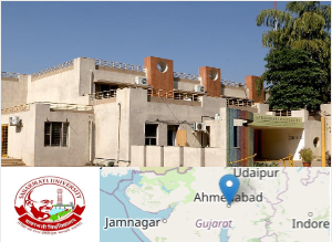 Image of Sabarmati University college campus