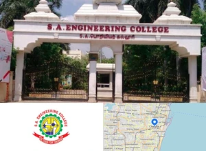 S.A. Engineering College Campus Image